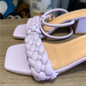 Amazon Lavender Braided Women's Sandals